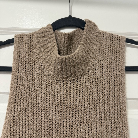 BANANA REPUBLIC MERINO-BLEND MOCK-NECK MIDI SWEATER DRESS Size Large - Picture 6 of 14